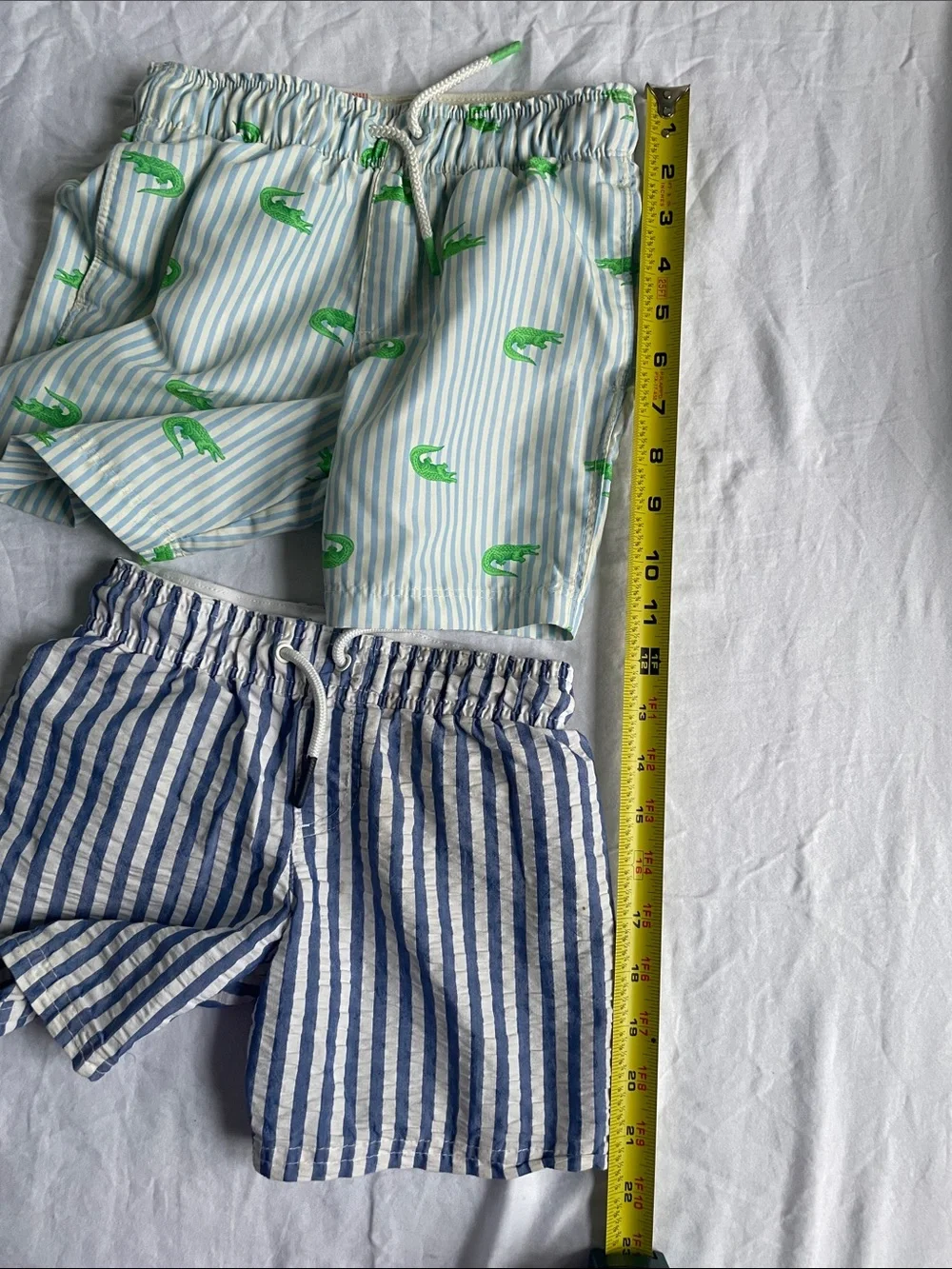 CAT & JACK Swim Suits Shorts Trunks Bundle Lot Blue Green Bathing Suits